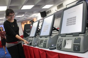 Smartmatic evoting machines