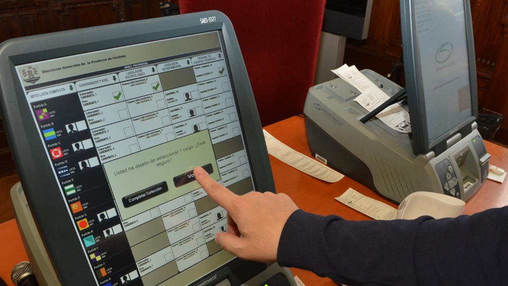 Electronic voting success in Cordoba, Argentina