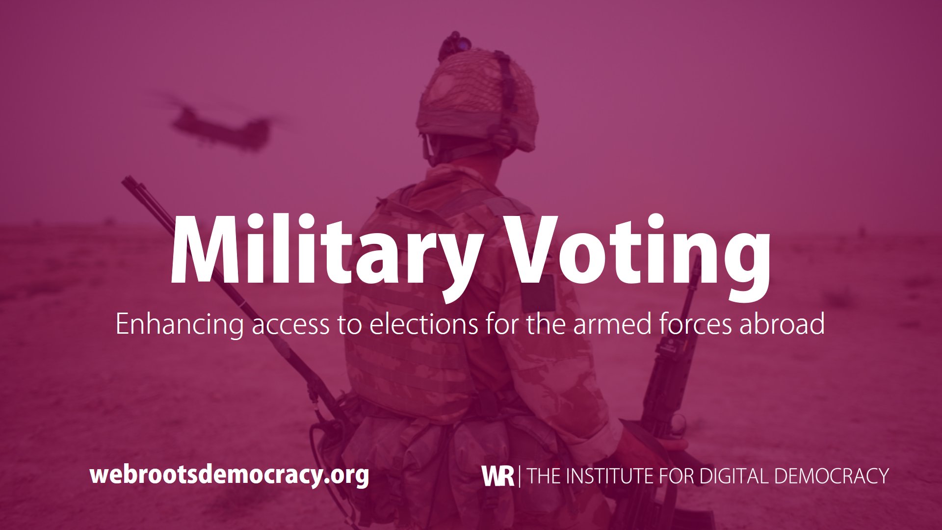 military voting - voto electrónico