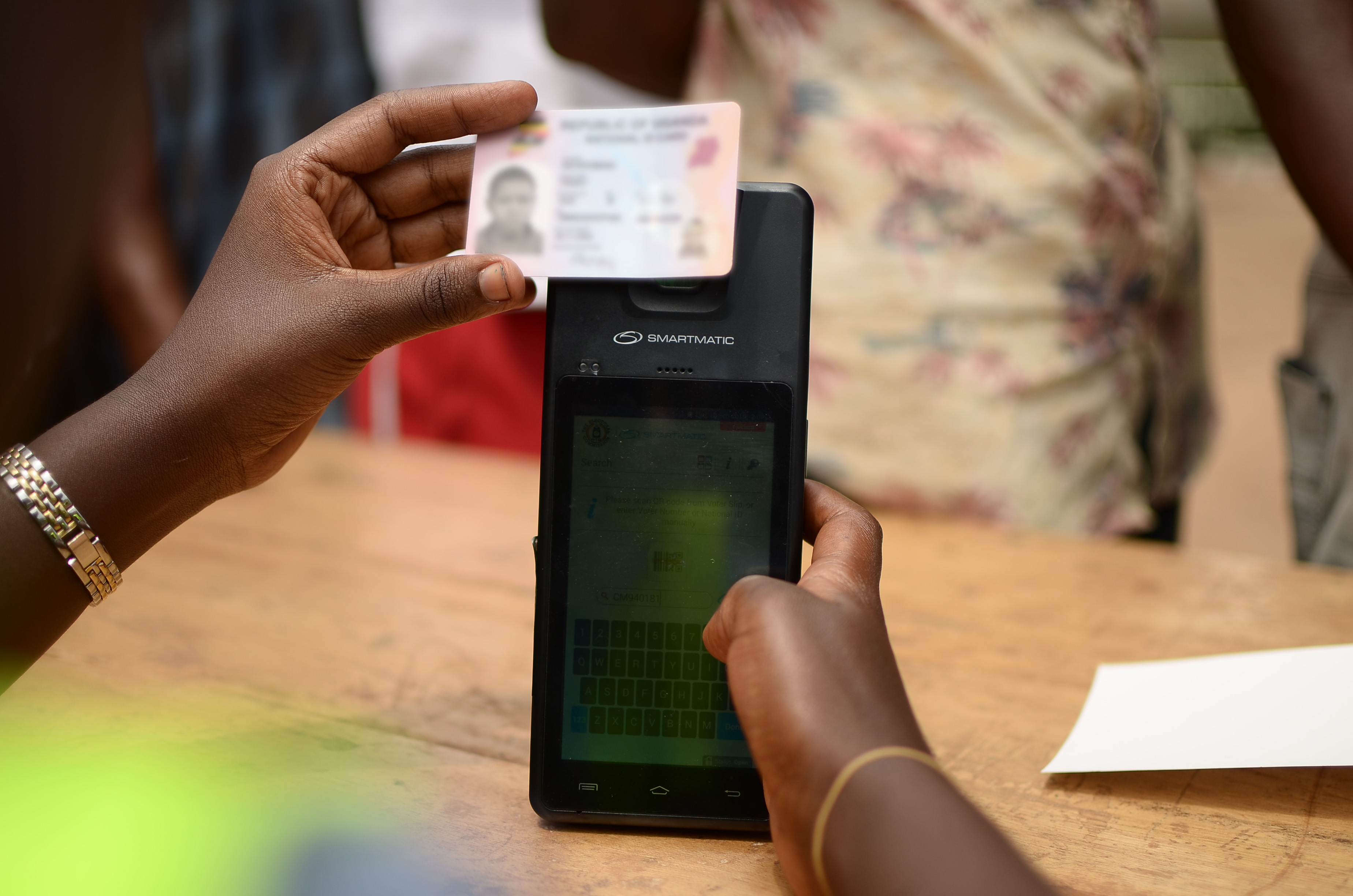 Biometric technology - Uganda elections